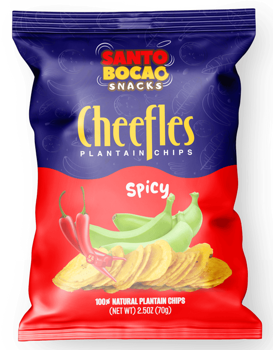 Spicy Cheefles Plantain Chips