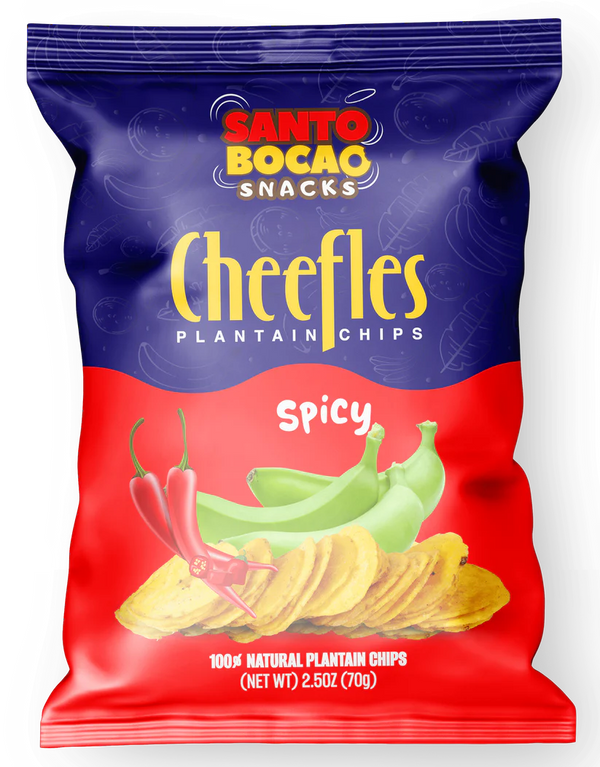Spicy Cheefles Plantain Chips